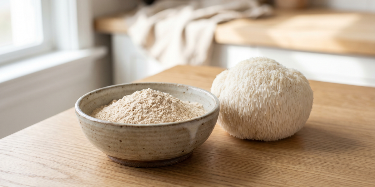 Coama Leului (Hericium): Ghid Complet — Beneficii, Cum se Consumă și Contraindicații