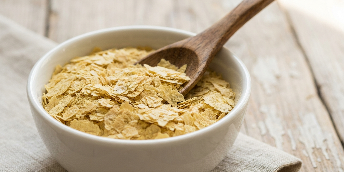 Drojdie Inactivă (Nutritivă) — Beneficii, B12 și Cum o Folosești