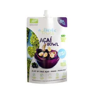 Acai Bowl Eco Bio 190 g - pireu din fructe fara gluten, fara zahar