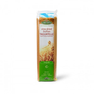 Paste Tagliatelle din grâu integral italian BIO LBI 500g — late și plate, fibre superioare, uscare tradițională