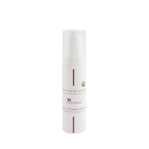 Cremă de față BIO antiage cu trandafiri și acid hialuronic 50ml — Rosa Rugosa, Rosa Muscosa, busuioc, șofran