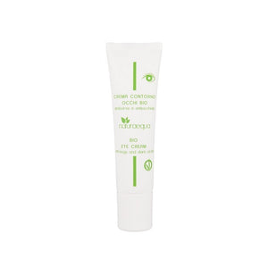 Cremă contur ochi BIO anti-cearcăne și pungi 30ml — cu cafeină pentru drenaj, ulei de argan, măsline din Liguria, acid hialuronic