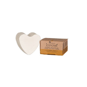 Demachiant facial BIO solid cu ulei de argan, 60g — fără apă, zero ambalaj plastic, ghimbir, gălbenele, caolin
