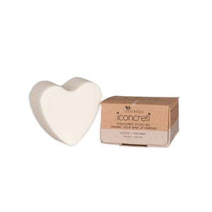 Demachiant facial BIO solid cu ulei de cocos și argan, 60g — formulă fără apă, zero ambalaj plastic, vitamina E și C