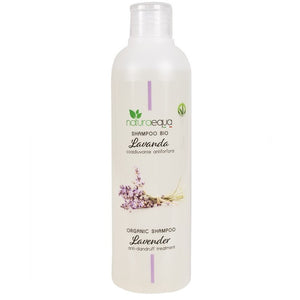 Șampon BIO cu lavandă 250ml — Lavandula angustifolia din Liguria 1.200m altitudine, calmant pentru scalp sensibil + mătreață ușoară, formulă AIAB Vegan fabricată în Italia