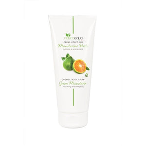 Cremă de corp BIO cu mandarină verde și portocală 200ml — unt de shea, argan, măsline Liguria, citrice