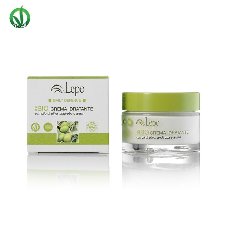 Crema hidratanta bio  cu ulei de masline, andiroba si argan