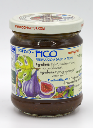 Dulceață BIO din smochine, 210g — borcan 210g, fără conservanți, cert BIO, fabricat în Italia