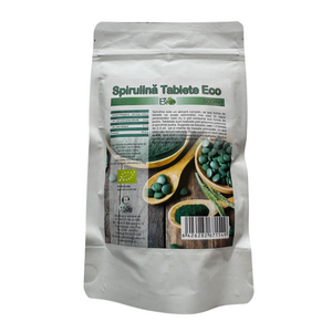 Spirulina tablete 500 mg, BIO  300 buc