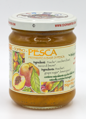 DULCEATA DIN PIERSICI ECO, 210 GR