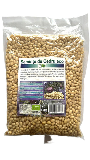 Seminte de cedru, BIO 500 g