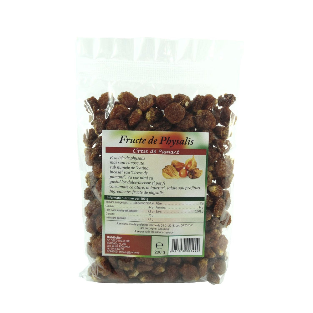 Physalis, fructe uscate, deshidratate,  200g