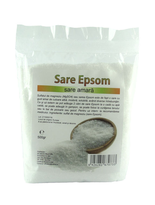 Sare epsom (sare amara), 500g