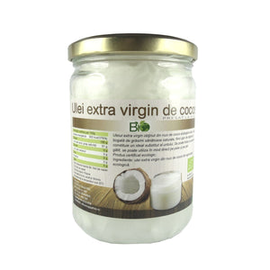 Ulei de cocos ExtraVirgin Bio Eco presat la rece 500ml