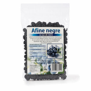 Afine uscate fără zahăr adăugat Biovicta 150g, ambalaj sigilat
