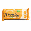 Baton raw BIO cu banană, Madeira, 40g — baton ambalat cu eticheta completă, snack ecologic vegan, Biovicta