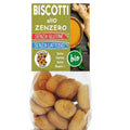 Biscuiți BIO cu ghimbir fără gluten și fără lactoză, biscotti allo zenzero italieni, certificare ecologică, Biovicta