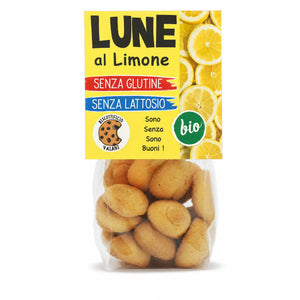 Biscuiți BIO cu lămâie fără gluten și fără lactoză, biscotti al limone italieni, certificare ecologică, Biovicta