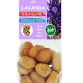 Biscuiți BIO cu lavandă fără gluten și fără lactoză, biscotti alla lavanda italieni, certificare ecologică, Biovicta