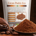 Pudră de cacao cu boabe și păstaie de cacao, cacao BIO 200g Biovicta