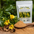 Pulbere de Cat's Claw cu flori și scoarță Uncaria tomentosa, gheara mâței 200g Biovicta