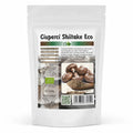 Ciuperci Shiitake pudră BIO 200g Biovicta, Lentinula edodes, eticheta cu certificare ecologică RO-ECO-008