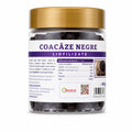 Coacăze negre liofilizate, fără zahăr, 40g — borcan cu eticheta completă, fructe întregi crocante, Biovicta