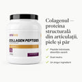 Colagenul — proteina structurală din articulații, piele și păr; borcan 1200g