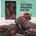 Curmale Medjoul cu sâmburi 1KG, prezentare lifestyle cu fructe naturale, Biovicta