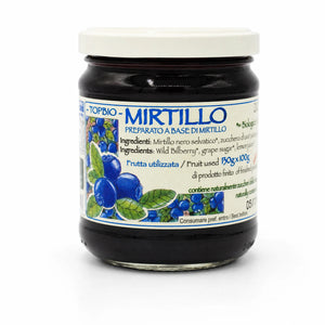 Dulceață din afine sălbatice BIO, 210g — borcan cu eticheta completă, dulceață de afine sălbatice, Biovicta