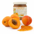 Dulceață din caise BIO, 210g — caise naturale și dulceață, prezentare lifestyle, Biovicta