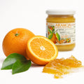 Dulceață artizanală din portocale italiene BIO, 210g — portocale naturale și dulceață, prezentare lifestyle, Biovicta