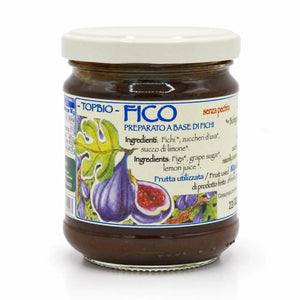 Dulceață artizanală din smochine italiene BIO, 210g — borcan cu eticheta completă, dulceață artizanală de smochine, Biovicta