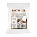 Erythritol pudră îndulcitor 500g Biovicta, eticheta cu valori nutriționale 0 kcal
