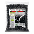 Fasole neagră uscată boabe BIO, 500g — pungă cu eticheta completă, boabe negre, Biovicta