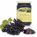 Gem artizanal din soc BIO, 330g — soc natural și gem, prezentare lifestyle, Biovicta