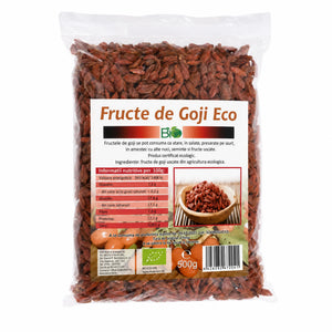 Goji bio premium extra 500g, pachet, Biovicta