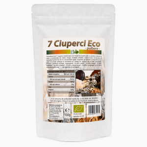 Complex 7 Ciuperci Medicinale BIO Pudră 100g