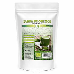 Iarba orz BIO Noua Zeelanda 150g, pachet, Biovicta
