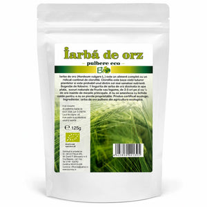 Iarba orz pudra BIO UE 125g, pachet, Biovicta