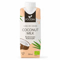 Lapte de cocos BIO 330ml — carton Foodin cu capac resigilabil, certificat ecologic, Biovicta