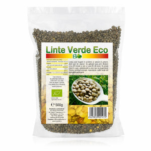 Linte verde BIO 500g, pachet, Biovicta