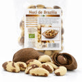Nuci braziliene BIO 150g — miez nuci braziliene și nucă în coajă, prezentare lifestyle, Biovicta