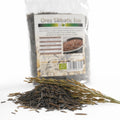 Orez sălbatic BIO 250g — boabe orez sălbatic și panicul plantă orez sălbatic, prezentare lifestyle, Biovicta