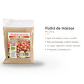 Pudră de măceșe BIO 200 g din pachet, pungă cu eticheta completă, măceșe măcinate din Bulgaria, Biovicta