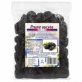 Prune uscate mari fără sâmburi 500g — pungă transparentă cu prune uscate, eticheta completă, origine Bulgaria, Biovicta