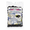 Prune uscate fără sâmburi 250g — Prunus domestica, sursă bogată de fibre (7g/100g) și sorbitol natural pentru tranzit intestinal zilnic, format consum săptămânal