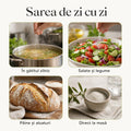 Sarea de zi cu zi — gătit zilnic, salate și legume, pâine și aluaturi, direct la masă