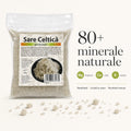 Infografic sare celtică grunjoasă — peste 80 de minerale naturale: magneziu, calciu, potasiu