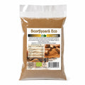 Scorțișoară Cassia pudră BIO 100g — pungă transparentă sealed cu pudră scorțișoară, eticheta completă, origine Indonezia, Biovicta
